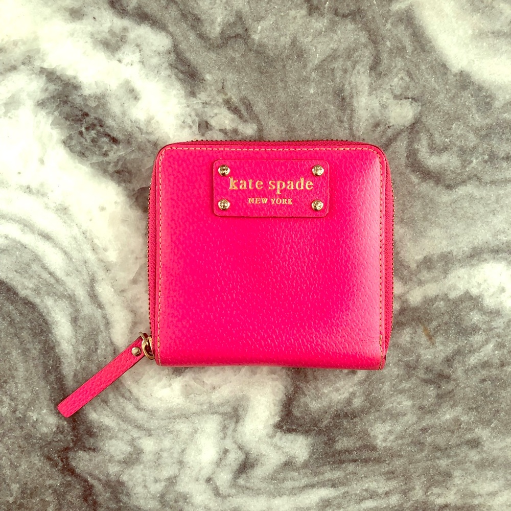 Hot Pink Fuchsia Kate Spade Wallet